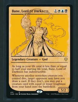 Bane Lord of Darkness - Showcase - Magic MTG 2022 Battle for Baldur's Gate NM/M - Image 1