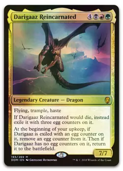Darigaaz Reincarnated #193 (Foil) (NM) Dominaria DOM Magic MTG - Image 1
