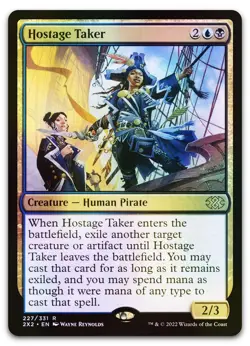 Hostage Taker #227 (Foil) (NM) Double Masters 2022 2X2 Magic MTG - Image 1