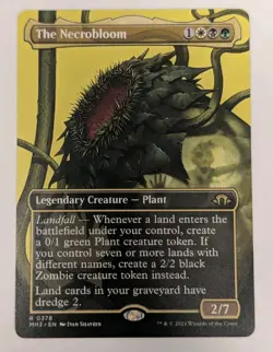 The Necrobloom (Borderless) Modern Horizons 3 - MTG RARE - Image 1