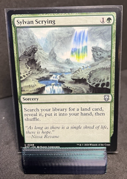 Sylvan Scrying Commander: Modern Horizons 3 Regular MTG - Image 1