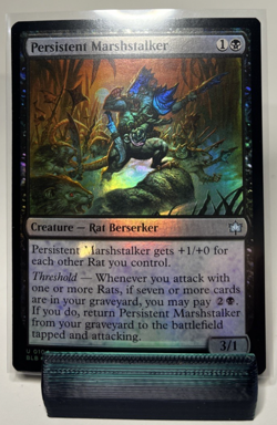 Persistent Marshstalker Bloomburrow Foil - Image 1