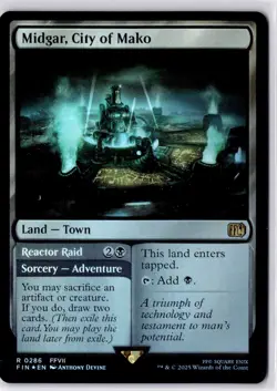 Midgar, City of Mako Final Fantasy Foil NM R 0286 - Image 1