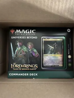 MtG Lord of the Rings: Tales of Middle Earth Commander Deck Food and Fellowship - Image 1