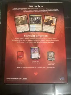 Magic the Gathering - Commander 2018 Deck: Exquisite Invention - Factory Sealed - Image 2