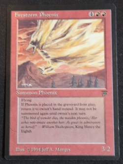 MTG Magic the Gathering Firestorm Phoenix Legends English LP/NM - Image 1