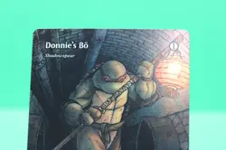 MTG - Donnie's Bo Shadowspear Foil M-0017 TMNT - Image 2