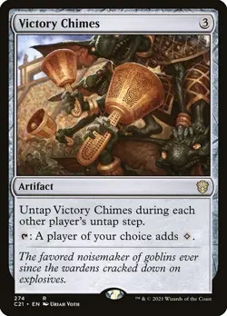1x Victory Chimes NM Eng MTG - Commander 2021 - Image 1