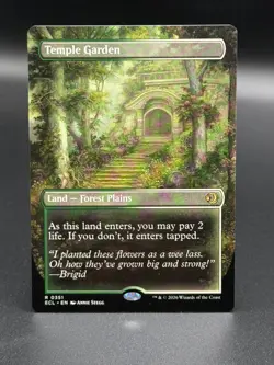 MTG: Lorwyn Eclipsed ~ Temple Garden (Borderless) Regular - Image 1