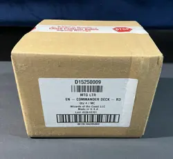 Magic the Gathering Lord of the Rings Commander Deck - Sealed Case - Image 1