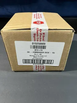 Magic the Gathering Lord of the Rings Commander Deck - Sealed Case - Image 3