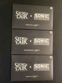 Sealed MTG Secret Lair X Sonic The Hedgehog Rainbow Foil Sealed Set - Image 1