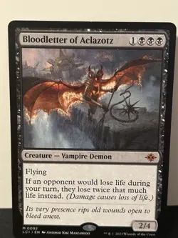 Magic: The Gathering Bloodletter of Aclazotz Ixalan 92 non-foil - Image 1
