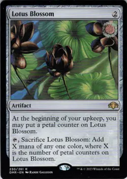 Lotus Blossom - Dominaria Remastered (230) - NM - Image 1