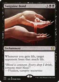 1x Sanguine Bond NM Eng MTG - Commander 2021 - Image 1