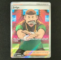 Judge - 228/091 - SV: Paldean Fates - Ultra Rare - Pokemon Card- NM - Image 1