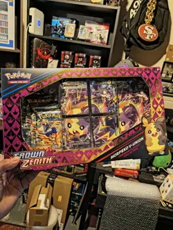 Pokemon Morpeko V-UNION Premium Playmat Collection - Crown Zenith - NEW SEALED! 820650851810 - Image 1