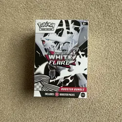 Pokemon TCG Scarlet&Violet White Flare Booster Bundle Box Factory Sealed In Hand - Image 1