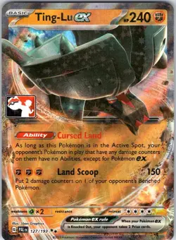 TING-LU EX 127/193 PALDEA EVOLVED POKEMON NM/M - Image 1