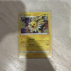 Jolteon - SWSH094 - Pokemon Sword & Shield Promo Rare Holo Card NM - Image 1