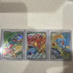 Pokemon TCG First Partners Illustration Kanto Gen Gen 1 - Image 1
