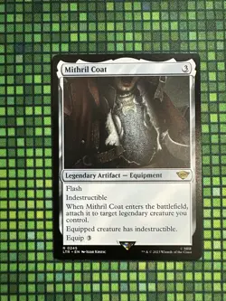 MTG Mithril Coat #0245 Rare Universes Beyond: The Lord of the Rings (LTR) - Image 1