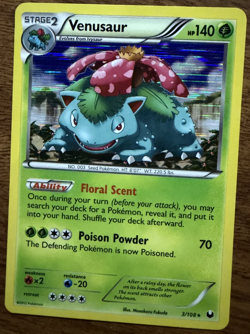 Venusaur 3/108 Holo Rare | Black & White Base Set | Pokemon TCG - Image 1