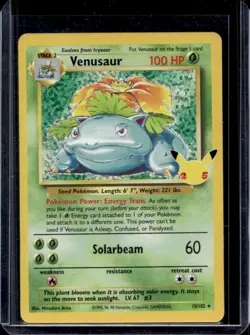 2021 Pokemon SWSH Celebrations Venusaur Classic Collection #15/102 - Image 1