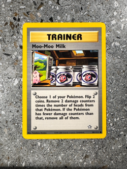 Pokemon TCG Cards Moo-Moo Milk 101/111 Neo Genesis - Image 1