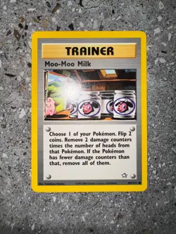 Pokemon TCG Cards Moo-Moo Milk 101/111 Neo Genesis - Image 3