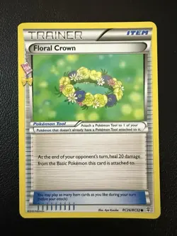 The Pokemon Company Floral Crown RC26/RC32 Generations Trainer Regular Common E… - Image 1