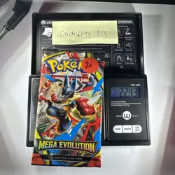 22.43g Mega Evolution Pokemon Booster Pack - Sealed - Image 1