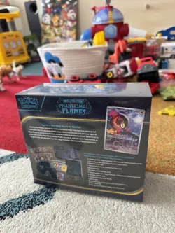 Pokemon TCG Phantasmal Flames Pokemon Center Exclusive ETB Factory Sealed New - Image 2