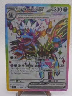 Hydreigon EX 223/191 Ultra Rare Surging Sparks Pokemon TCG NM - Image 1