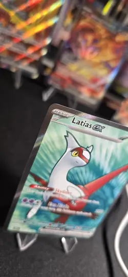 Pokemon Latias EX TCG Surging Sparks 220/191 Full Art Ultra Rare Holo - Image 2