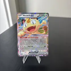 Meowth ex 062/088 Double Rare Holo - Pokemon TCG Perfect Order NM - Image 1