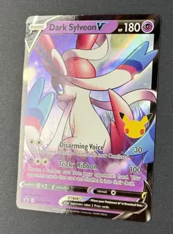 Dark Sylveon V SWSH134 Pokemon TCG 2021 Sword & Shield Black Star Promo English - Image 4
