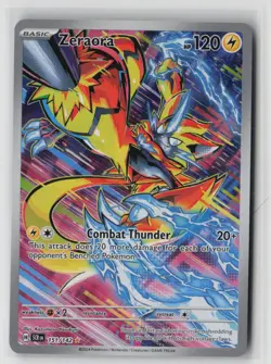 Zeraora 151/142 Illustration Rare Stellar Crown Near Mint - Image 1