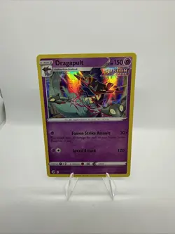 NM Dragapult 130/264 Holo Fusion Strike Pokemon 2021 - Image 1
