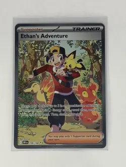 Pokemon Ethan's Adventure 236/182 Sv10: Destined Rivals Rare Holo English - Image 1
