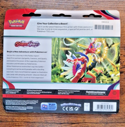 LOT of 2 Pokemon Scarlet & Violet Tech Sticker Booster Packs 6-PACKS 190159 - Image 5