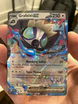 Pokemon TCG Grafaiai ex SVP 100 Scarlet & Violet Black Star Promo NM/M - Image 1