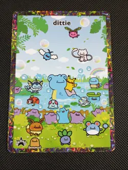 Pokiebubies Dittie Promo Non-Holo Chef Ken Lee Art Lapras 2025 Pokemon Fan Art - Image 1