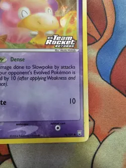 SLOWPOKE EX TEAM ROCKET RETURNS STAMP REVERSE HOLO 76/109 POKEMON TCG - Image 4