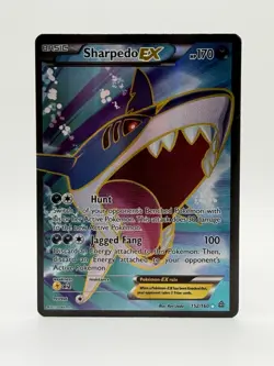 The Pokemon Company Sharpedo EX Ultra Rare Full Art Holo 152/160 XY Primal Clash - Image 1