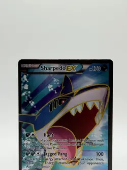 The Pokemon Company Sharpedo EX Ultra Rare Full Art Holo 152/160 XY Primal Clash - Image 3