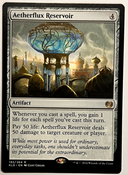 MTG Aetherflux Reservoir | Kaladesh Regular NM - Image 1
