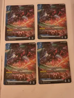 Gundam GD02-002 Gundam Epyon LR 4 card Playset - Image 1