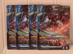Gundam GD02-002 Gundam Epyon LR 4 card Playset - Image 3