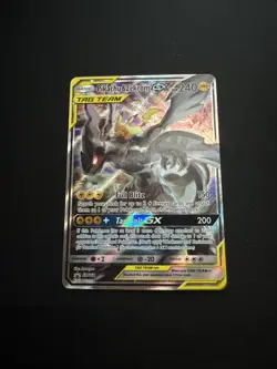 Pikachu & Zekrom GX SM168 Black Star Promo Tag Team Holo Rare Pokemon Card NM - Image 1
